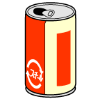 スチール缶の画像