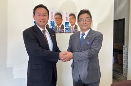 3月19日桐生市長