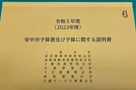 3月6日安中市予算書