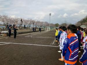 4月6日けんしんようKIDSスポーツ大会サッカー開会式