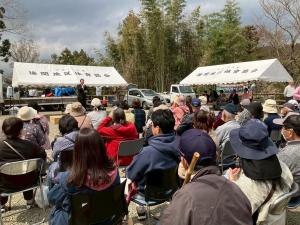 4月6日後閑城址公園桜祭り（後閑城址公園）