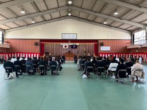 4月８日松井田高校入学式2