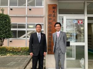 4月８日安中総合学園高校定時制課程入学式