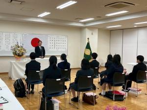 4月８日安中総合学園高校定時制課程入学式2