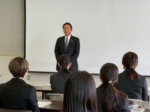 4月10日安中市新規採用職員研修会