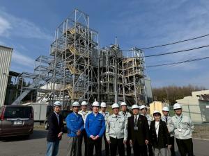 4月18日前橋バイオマス発電所