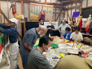 5月24日中宿糸操灯籠人形