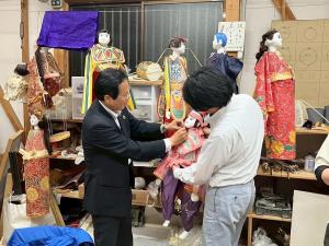 5月24日中宿糸操灯籠人形2