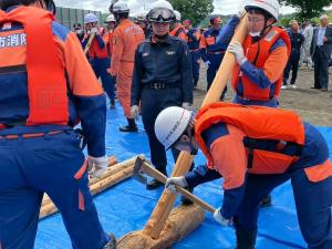 5月25日安中市水防訓練2