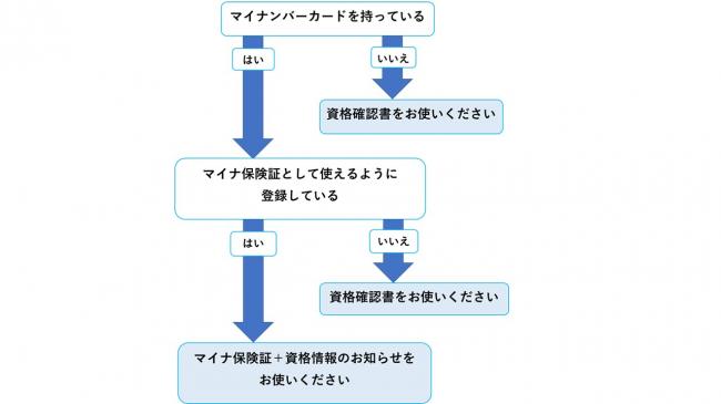 マイナ保険証有無