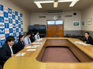 5月30日市長と新規採用職員との意見交換会2