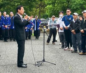 6月1日アプトの道　ウォーキング大会