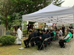 6月9日熊ノ平殉難者慰霊祭2