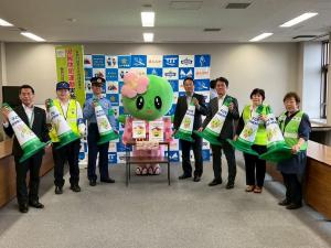 6月11日「子ども安全協力の家」看板お披露目式