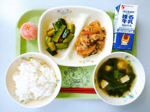 7月14日の給食