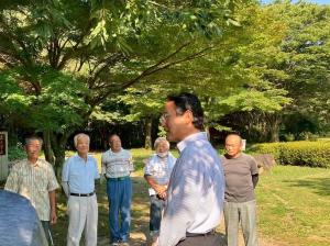 7月22日磯部交流会市長杯グラウンドゴルフ大会