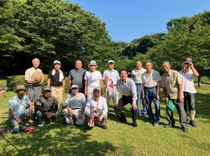 7月22日磯部交流会市長杯グラウンドゴルフ大会2
