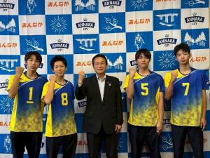 7月22日高崎工業高校男子バレーボール部