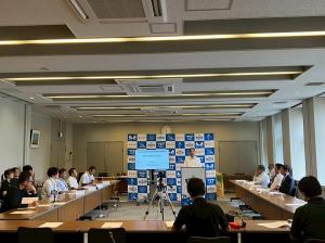 8月6日令和7年度第9回安中市定例記者発表