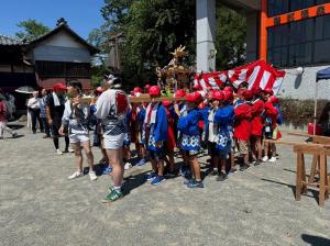 8月15日磯部温泉祭り式典3