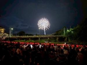 8月15日磯部温泉祭り花火大会