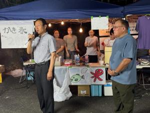 8月16日磯部温泉祭り灯籠流し