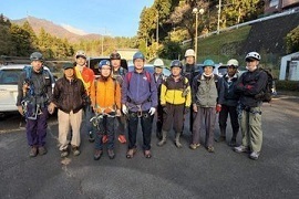 11月19日登山道点検