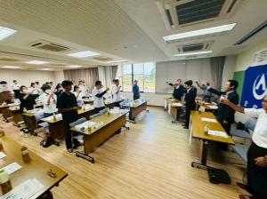 9月17日スポーツ大会　出場者壮行会2