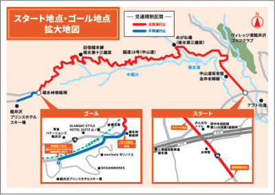 通行止め拡大図