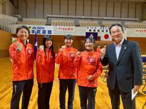 9月19日国民スポーツ大会本大会群馬県選手団結団式