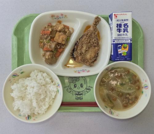 ９月３０日給食