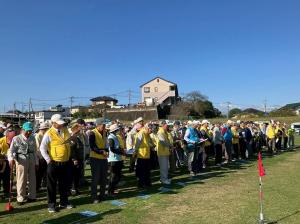 10月2日グラウンドゴルフ大会開会式2