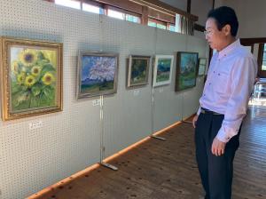 10月2日飽間倶楽部美術展2