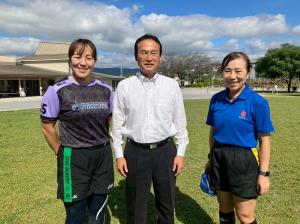 10月6日タグラグビー教室