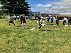 10月6日タグラグビー教室2