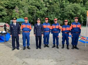 10月19日安中市消防隊秋季点検