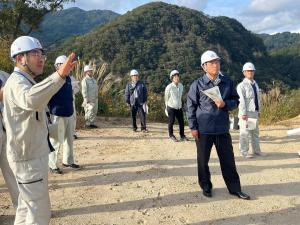 10月21日群馬県治水砂防協会　現地視察研修3