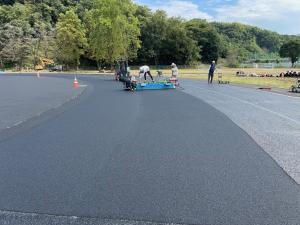 ゴムチップ舗装