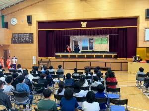 11月12日小中学校伝統芸能教室4