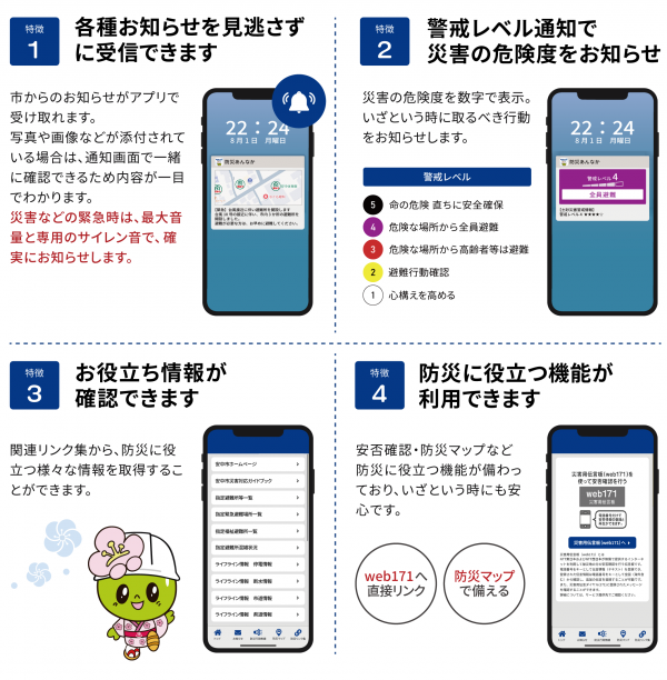 アプリの特徴画像