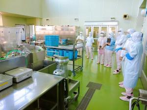 市内の栄養士さんが衛生管理のチェックにきました。