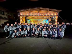 11月15日24年ぶり復活安中中宿の燈籠人