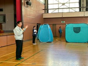 11月17日本格的な避難訓練