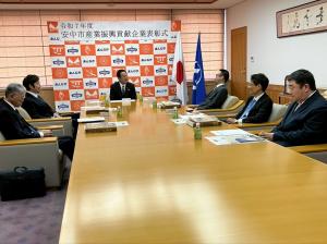 11月26日安中市産業振興貢献企業表彰式3