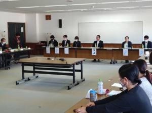 11月26日安中市と安中市学童クラブ連絡協議会との懇談会