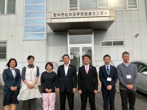 11月27日松井田学校給食センターで試食