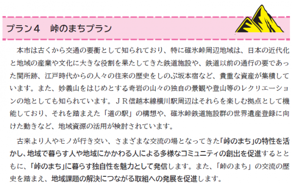 峠のまちプラン表紙