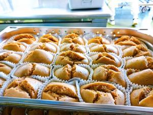 コーヒー蒸しパン小学校の大きさ