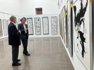 12月8日群馬県書道展覧会2