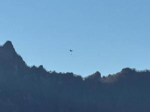 12月9日妙義山林野火災2